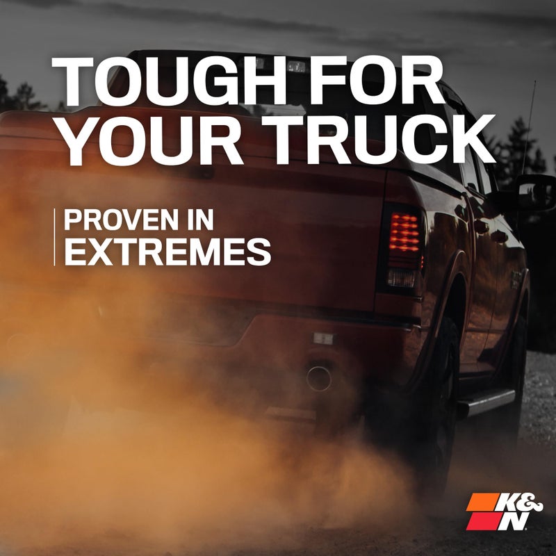 K&N High-Flow Original Lifetime Universal Clamp-On Air Filter: High Performance, Premium, Washable: Flange Diameter: 6 In, Filter Height: 6.5 In, Flange Length: 1 In, Shape: Round Tapered, RU-1042XD - Image 5